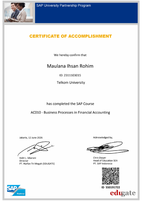 Business Processes in Financial Accounting